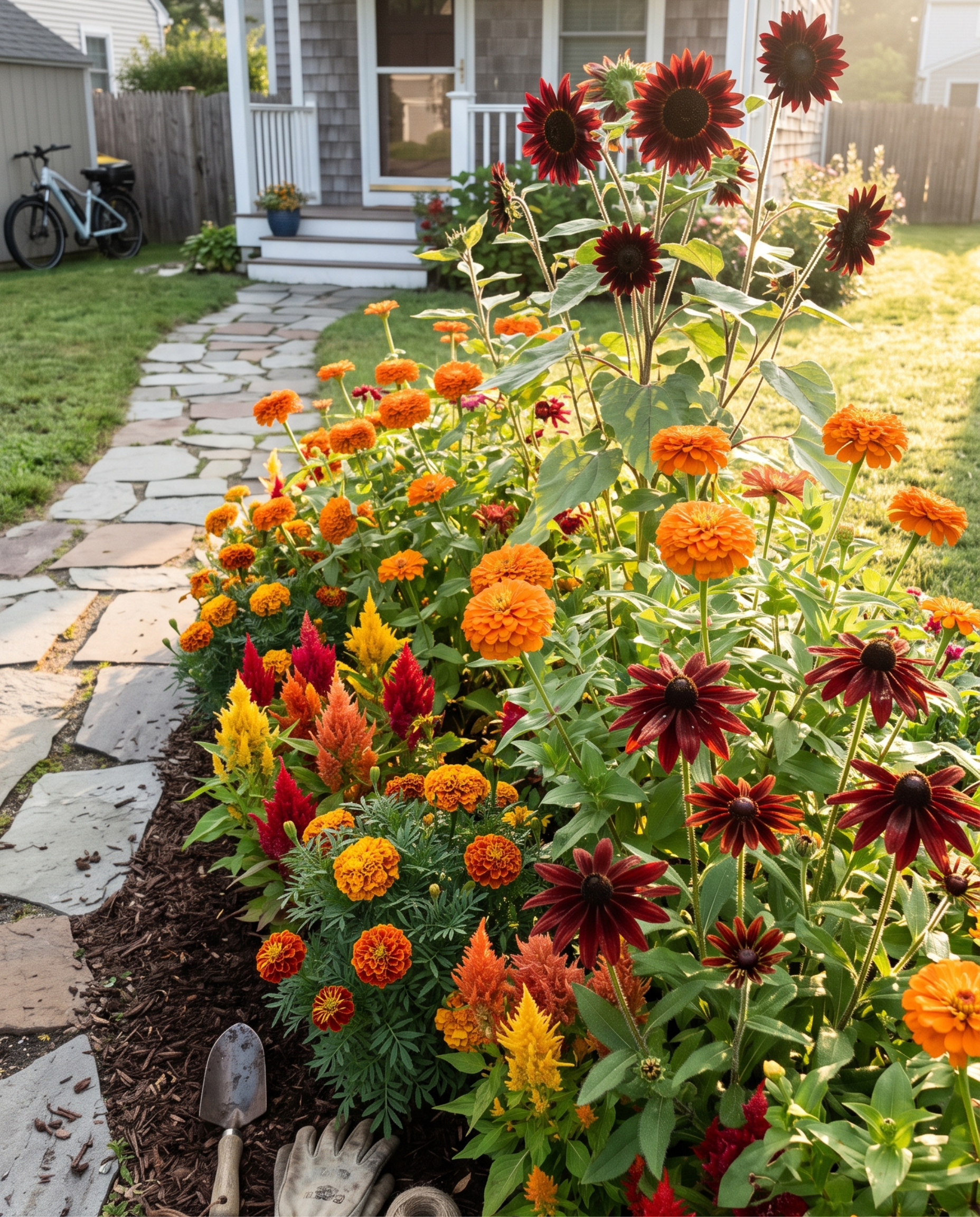 Less Lawn, More Bloom Seed Mix, Bold Cutting Garden Seed Blend