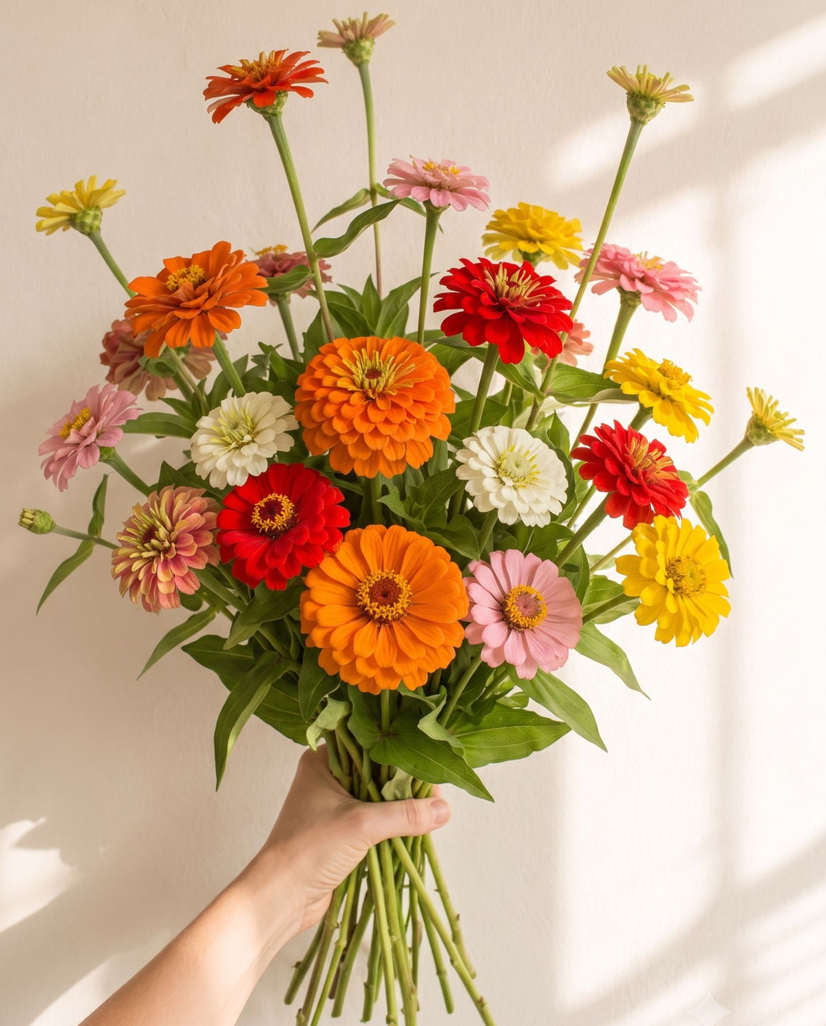 Confetti Bloom Zinnia Seed Blend