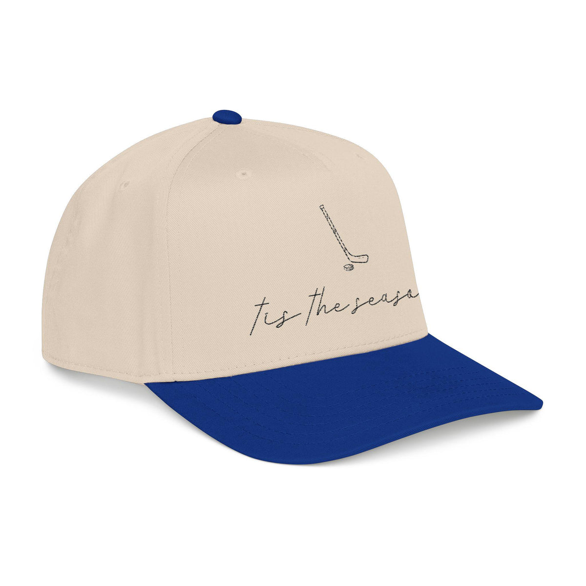 Tis The Season Hockey Hat, Hockey Player Gift, Otto 31-069 Embroidered Hat
