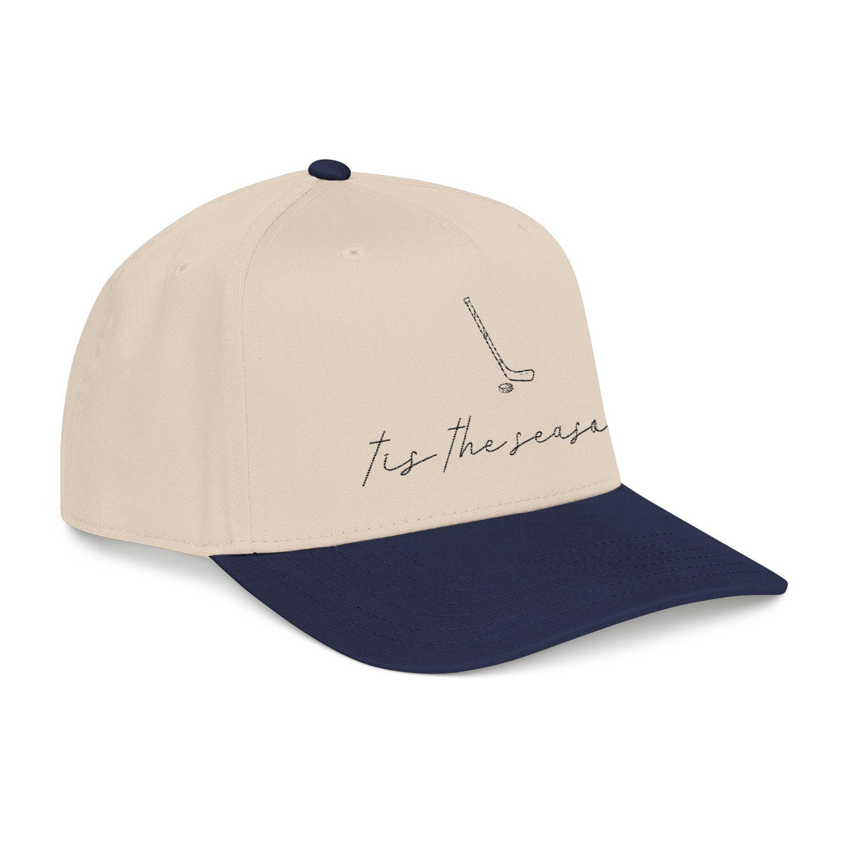 Tis The Season Hockey Hat, Hockey Player Gift, Otto 31-069 Embroidered Hat