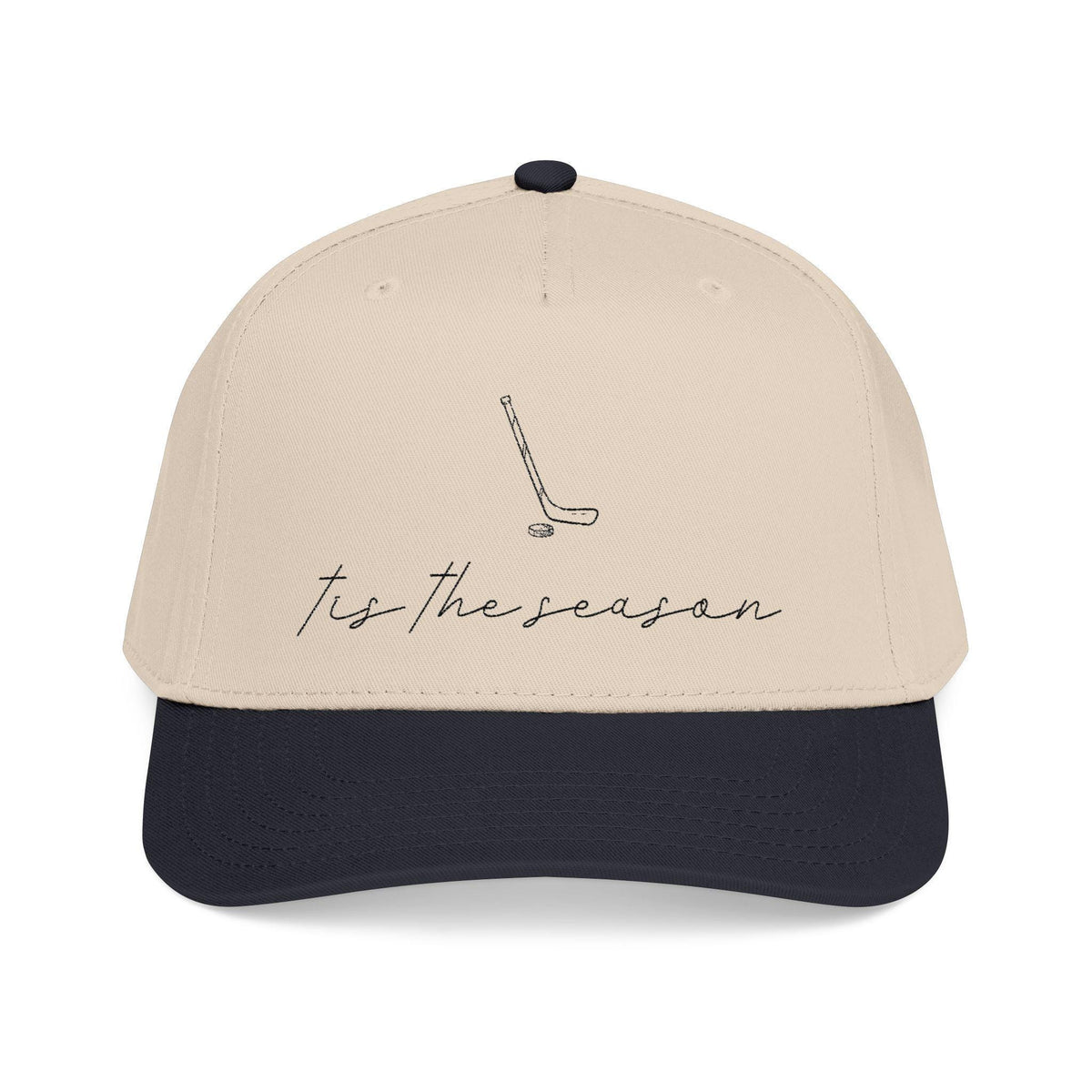 Tis The Season Hockey Hat, Hockey Player Gift, Otto 31-069 Embroidered Hat