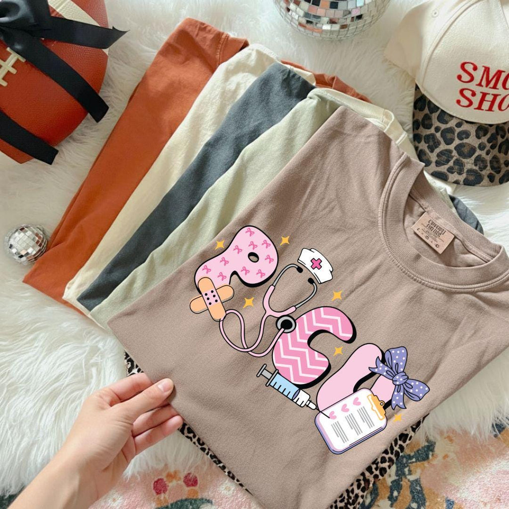 PICU Nurse Shirt, PICU Comfort Color T Shirt, Gift for PICU Nurse