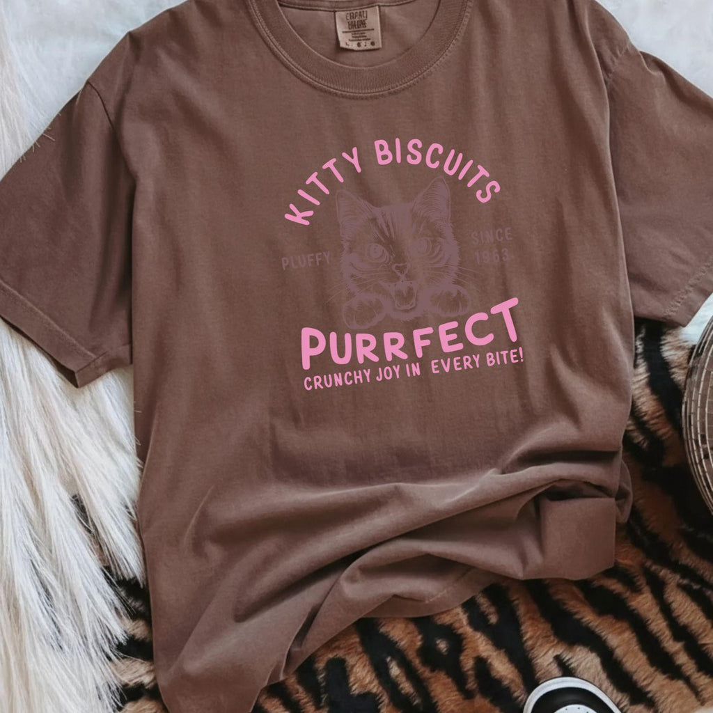 Comfort Colors® Cat Biscuit Maker Shirt, Funny Cat Kneading Shirt, Kitty Lover Gift Tee, Cat Lover Shirt
