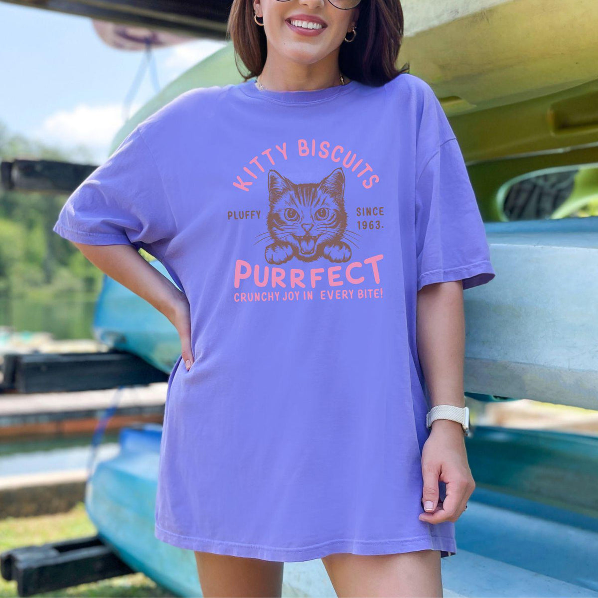 Comfort Colors® Cat Biscuit Maker Shirt, Funny Cat Kneading Shirt, Kitty Lover Gift Tee, Cat Lover Shirt