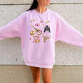 Disco Cowgirl Southern Western Sweatshirt, Pink Southern Pullover