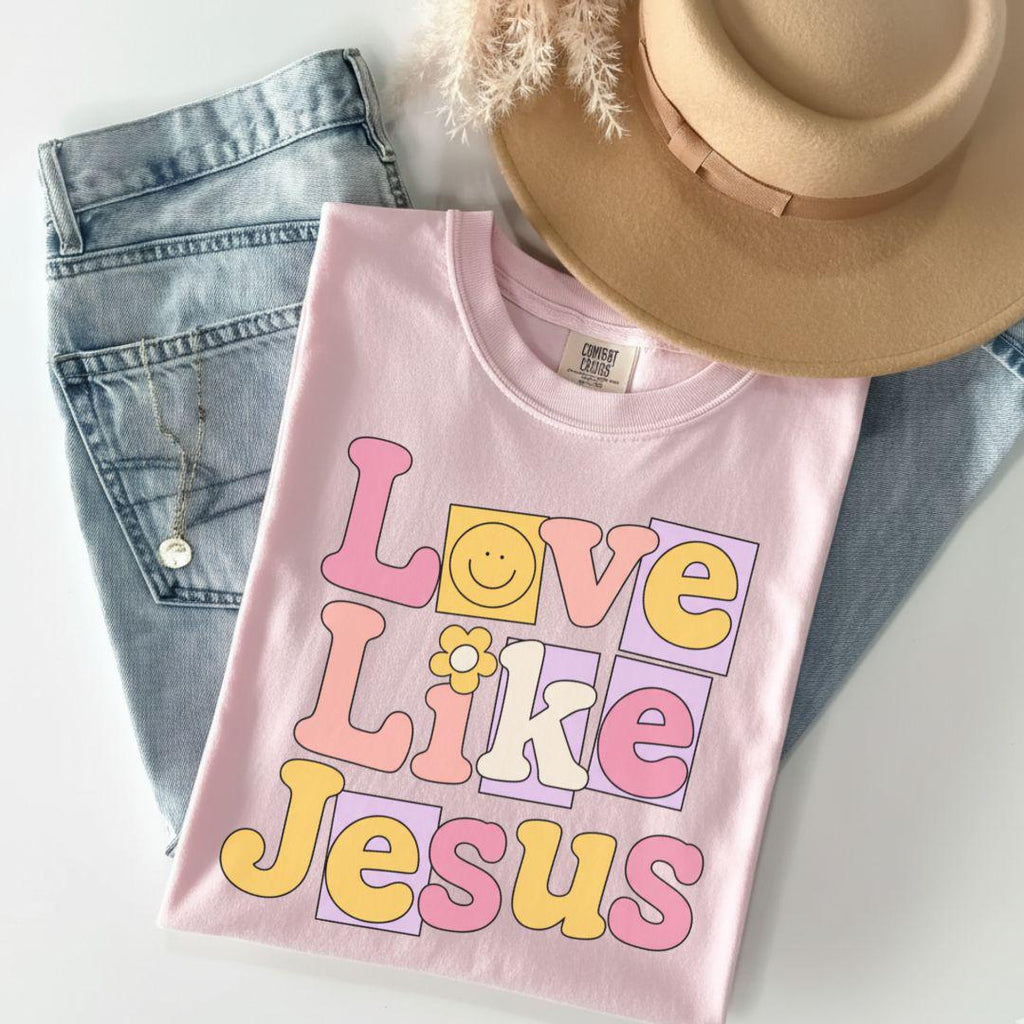 Love Like Jesus PNG, Jesus Loves You, Faith Based PNG,