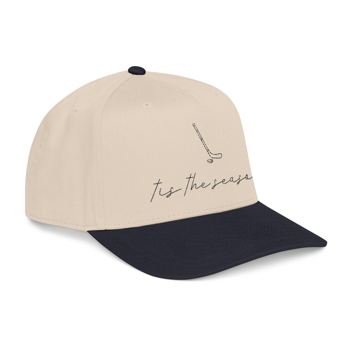 Tis The Season Hockey Hat, Hockey Player Gift, Otto 31-069 Embroidered Hat