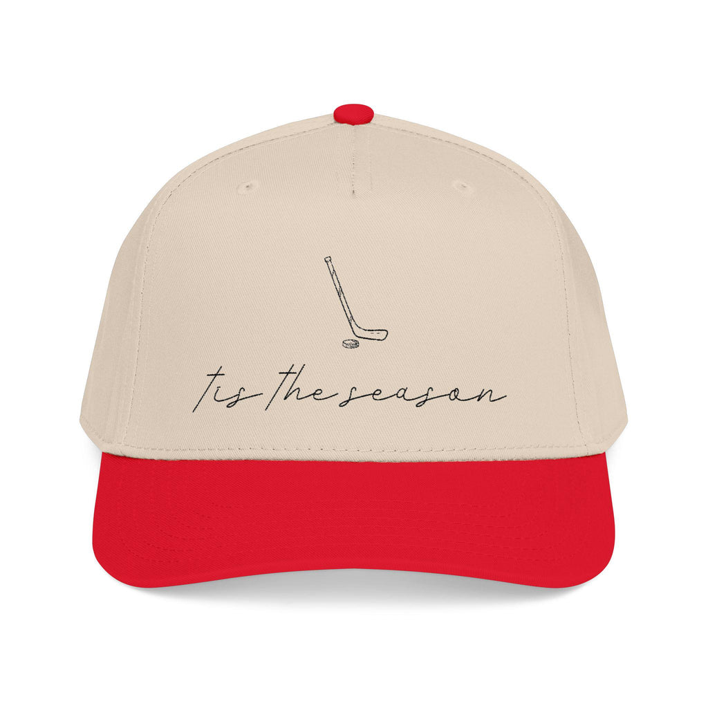 Tis The Season Hockey Hat, Hockey Player Gift, Otto 31-069 Embroidered Hat