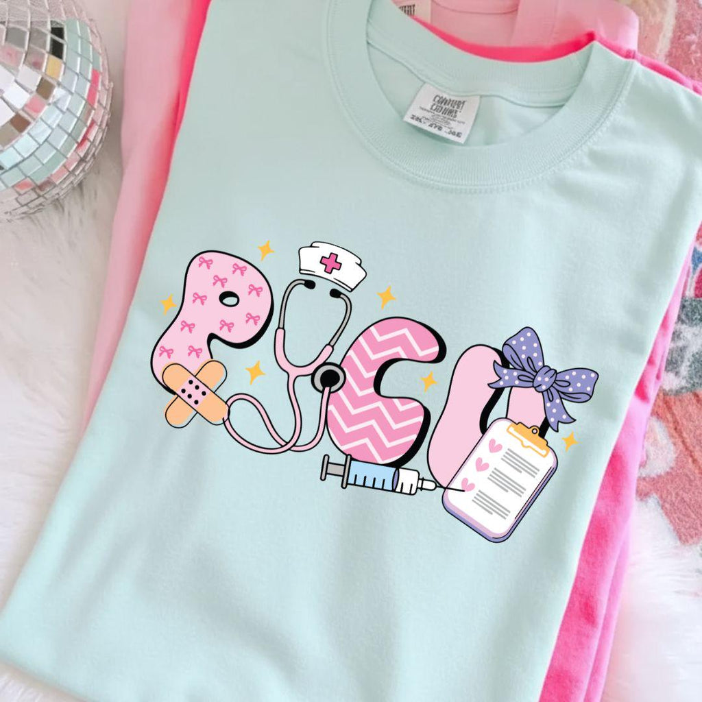 PICU Nurse Shirt, PICU Comfort Color T Shirt, Gift for PICU Nurse