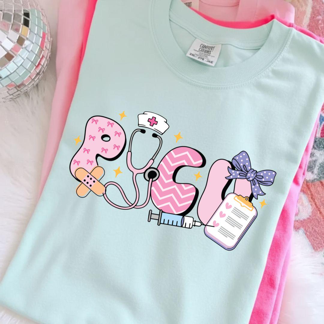 PICU Nurse Shirt, PICU Comfort Color T Shirt, Gift for PICU Nurse