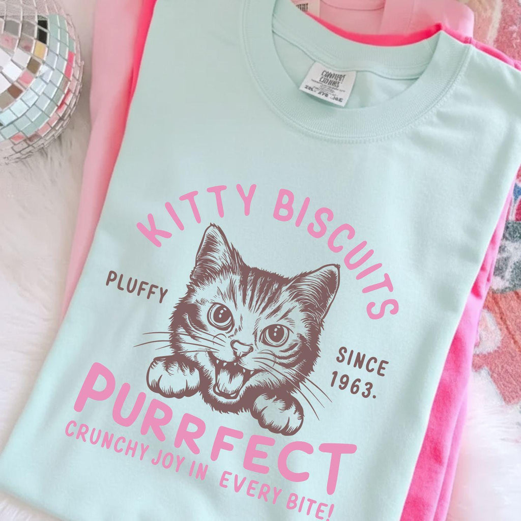 Comfort Colors® Cat Biscuit Maker Shirt, Funny Cat Kneading Shirt, Kitty Lover Gift Tee, Cat Lover Shirt