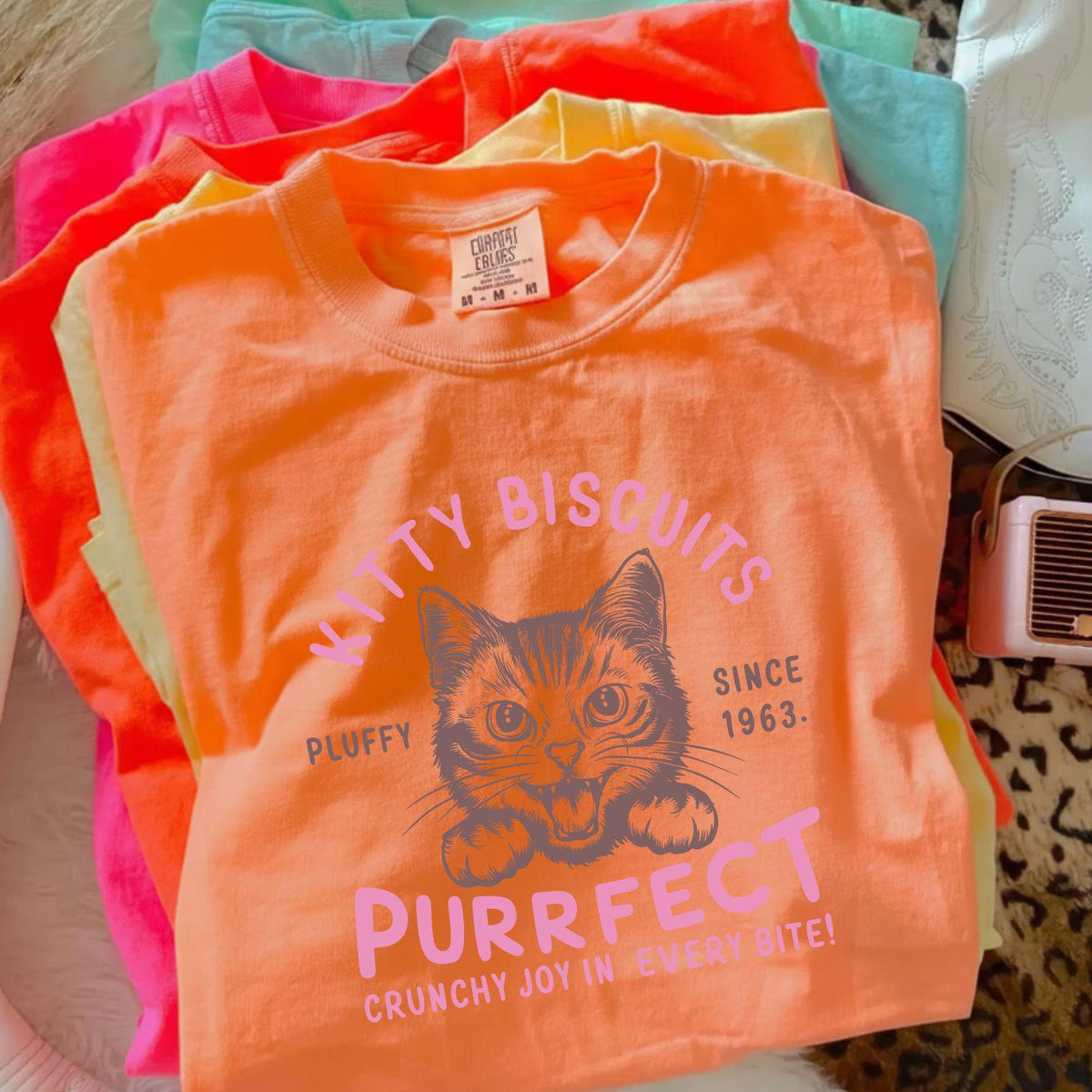 Comfort Colors® Cat Biscuit Maker Shirt, Funny Cat Kneading Shirt, Kitty Lover Gift Tee, Cat Lover Shirt