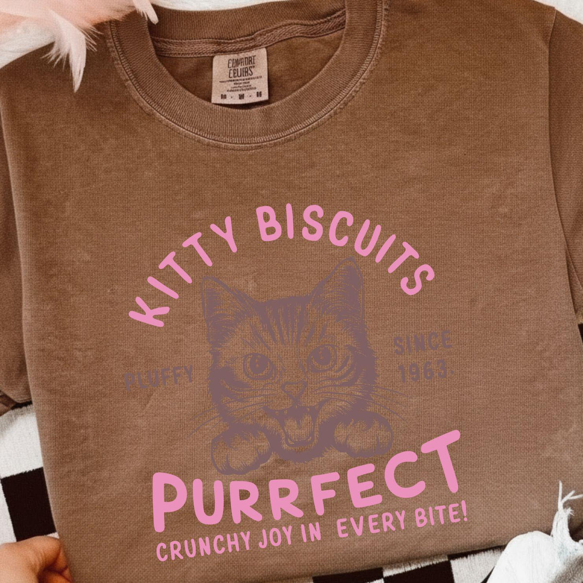Comfort Colors® Cat Biscuit Maker Shirt, Funny Cat Kneading Shirt, Kitty Lover Gift Tee, Cat Lover Shirt