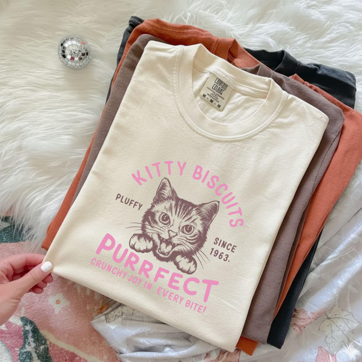 Comfort Colors® Cat Biscuit Maker Shirt, Funny Cat Kneading Shirt, Kitty Lover Gift Tee, Cat Lover Shirt