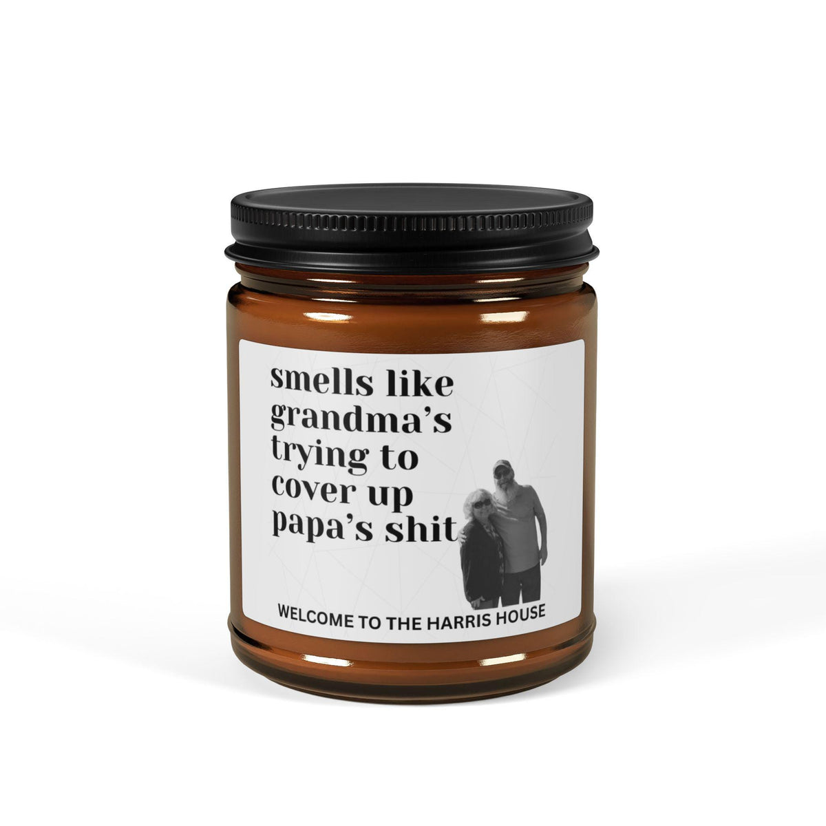 Copy of smells better than a bathroom full of febreze Candle | Amber Jar Soy Candle