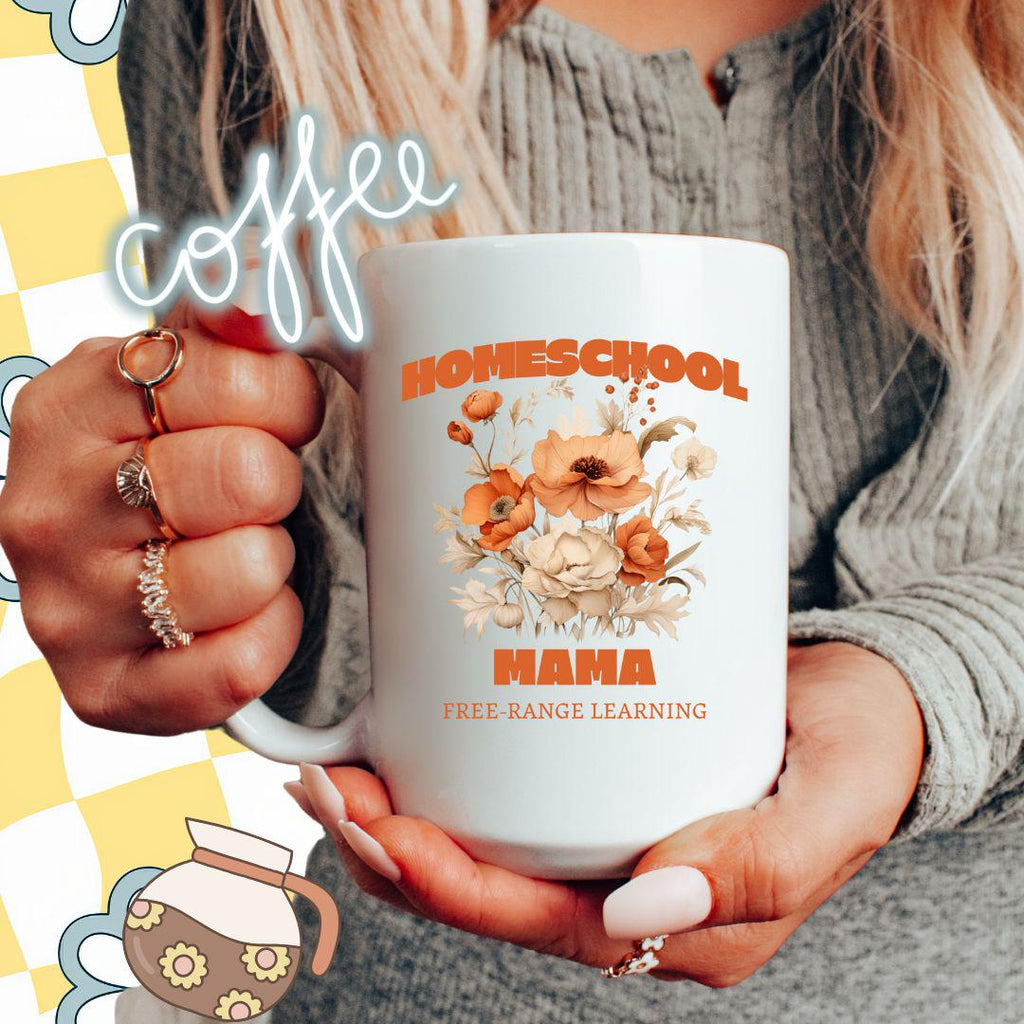 Homeschool Mama Coffee Mug, Gift for Homeschool Mug, Homeschool Mom Coffee Cup