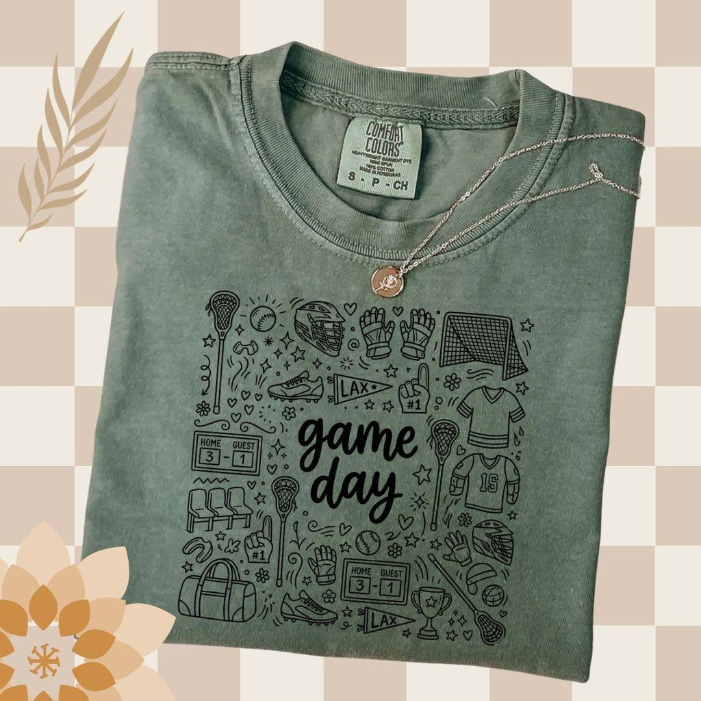 Lacrosse PNG,  Lacrosse Player Png, Game Day Doodle Design, LAX Png