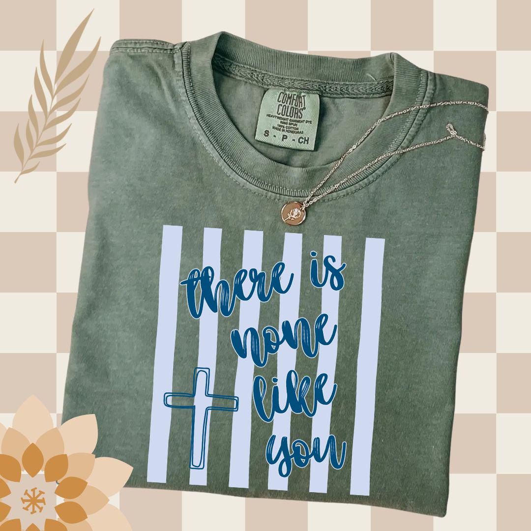 There Is None Like You Png, Stripes PNG, Christian Digital Design, Faith Shirt, Christian Music Png