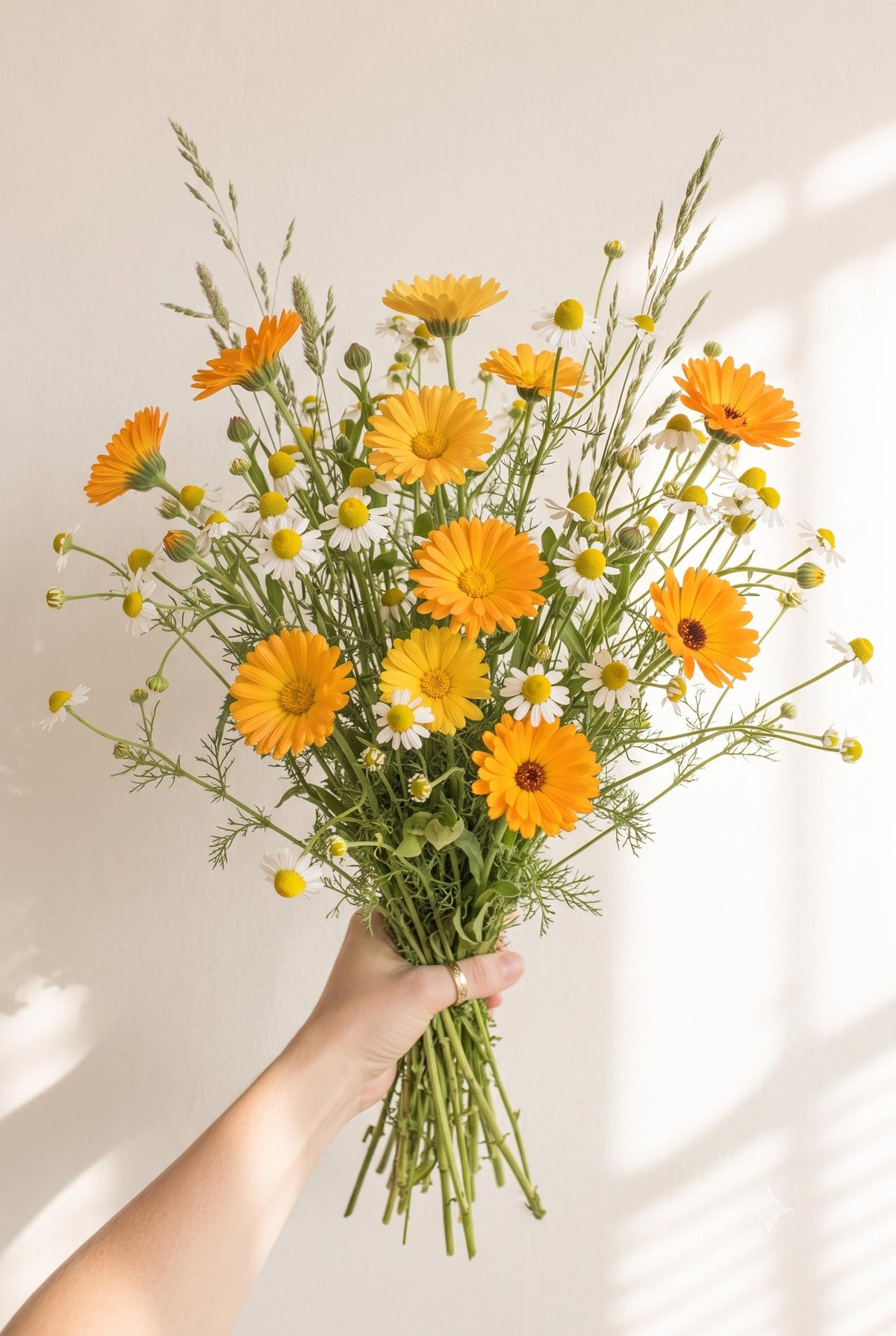 Cozy Girl Tea Garden Mix | Herbal Tea Garden Seed Blend | Calendula & Chamomile Seeds