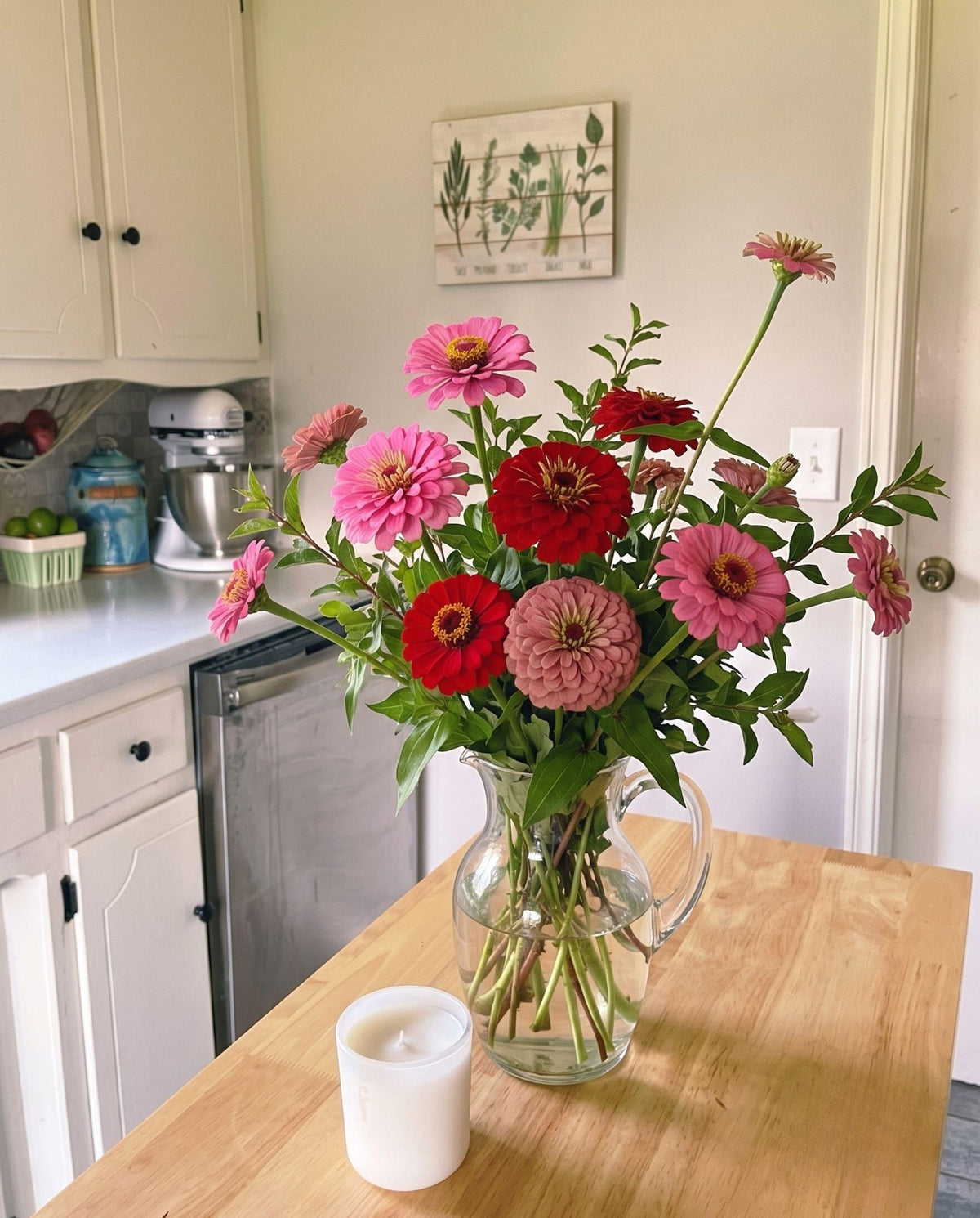Berry Kiss Zinnia Mix | Rich Pink & Red Zinnia Blend | Moody Jewel-Tone Garden | Cut Flower Favorite