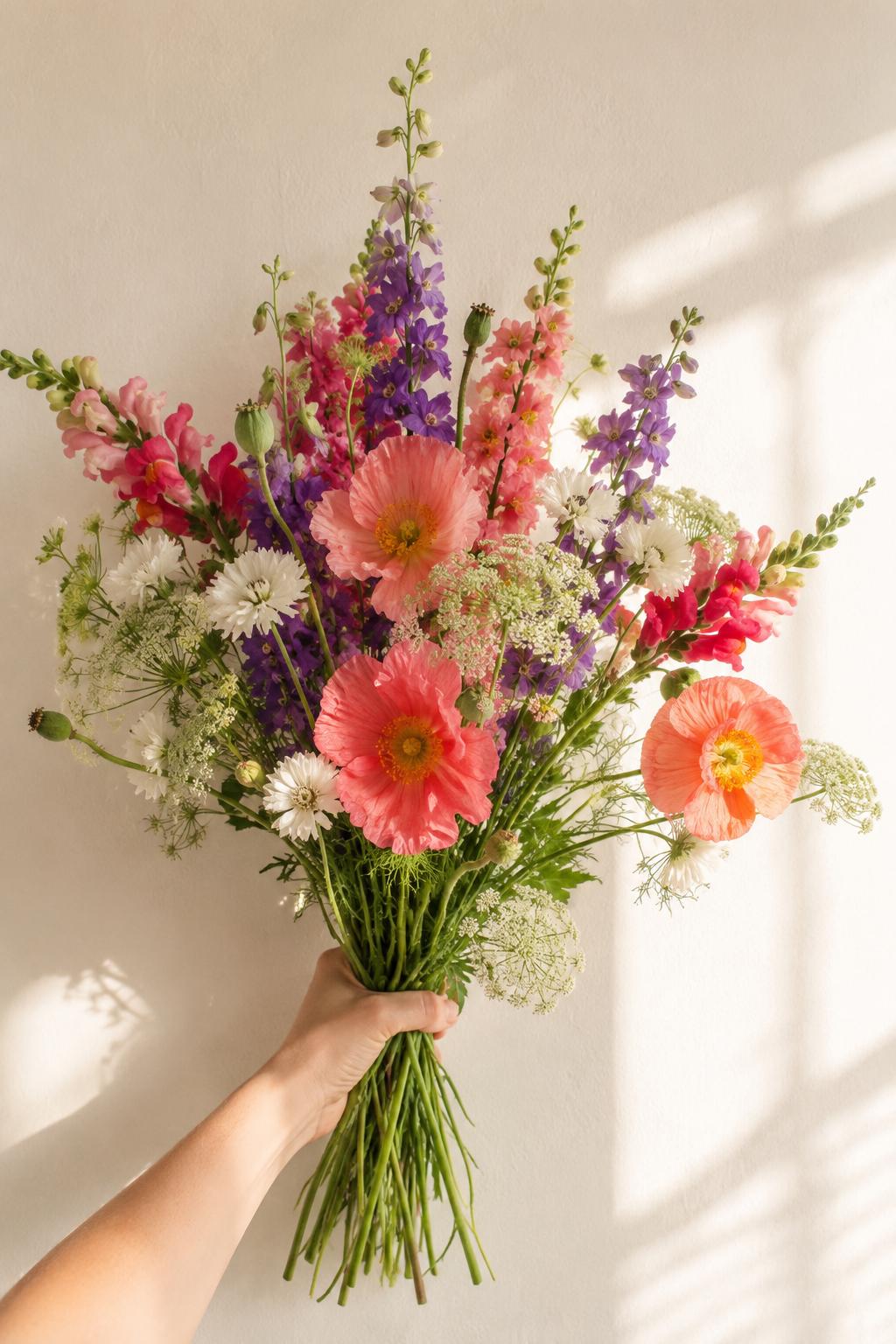 Cool Season Flower Seed Kit | Fall Planting Spring Cutting Garden | US-Grown Seeds | Unique Flower Seed Mix